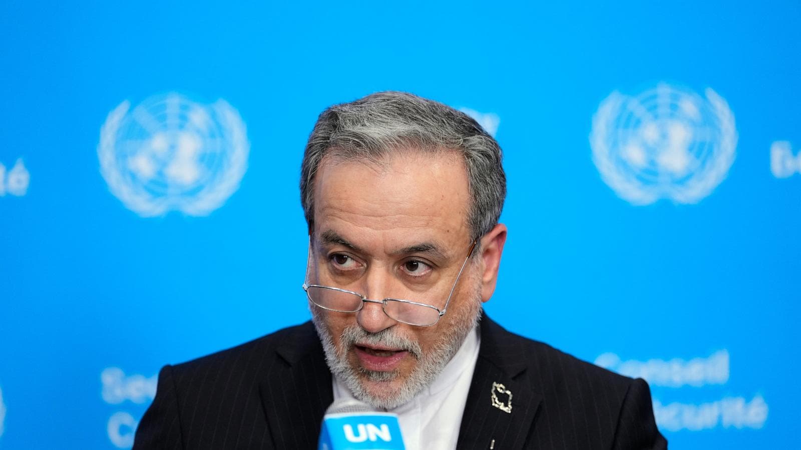 U.S. Secretary of State Marco Rubio ordering the early departure of Iran's UN delegation, highlighting diplomatic tensions.