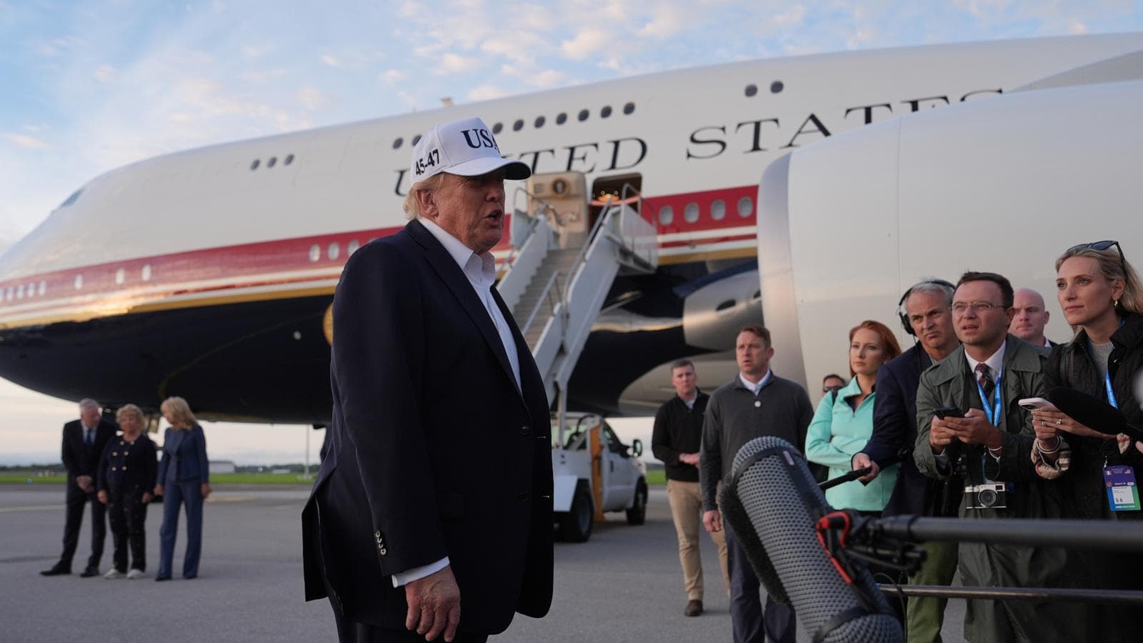 President Trump announcing the review of 9/11 records related to Saudi Arabia's involvement.
