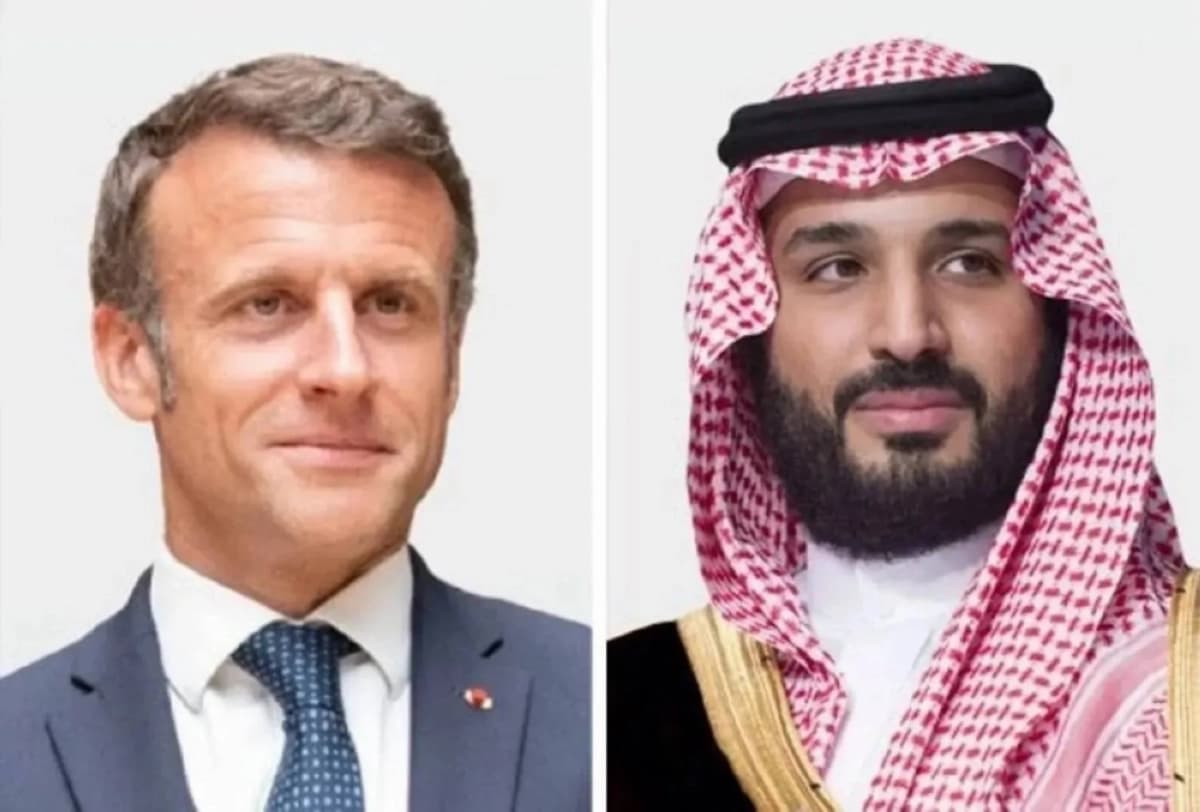 Saudi Crown Prince and French President Discuss Free Navigation in Strait of Hormuz