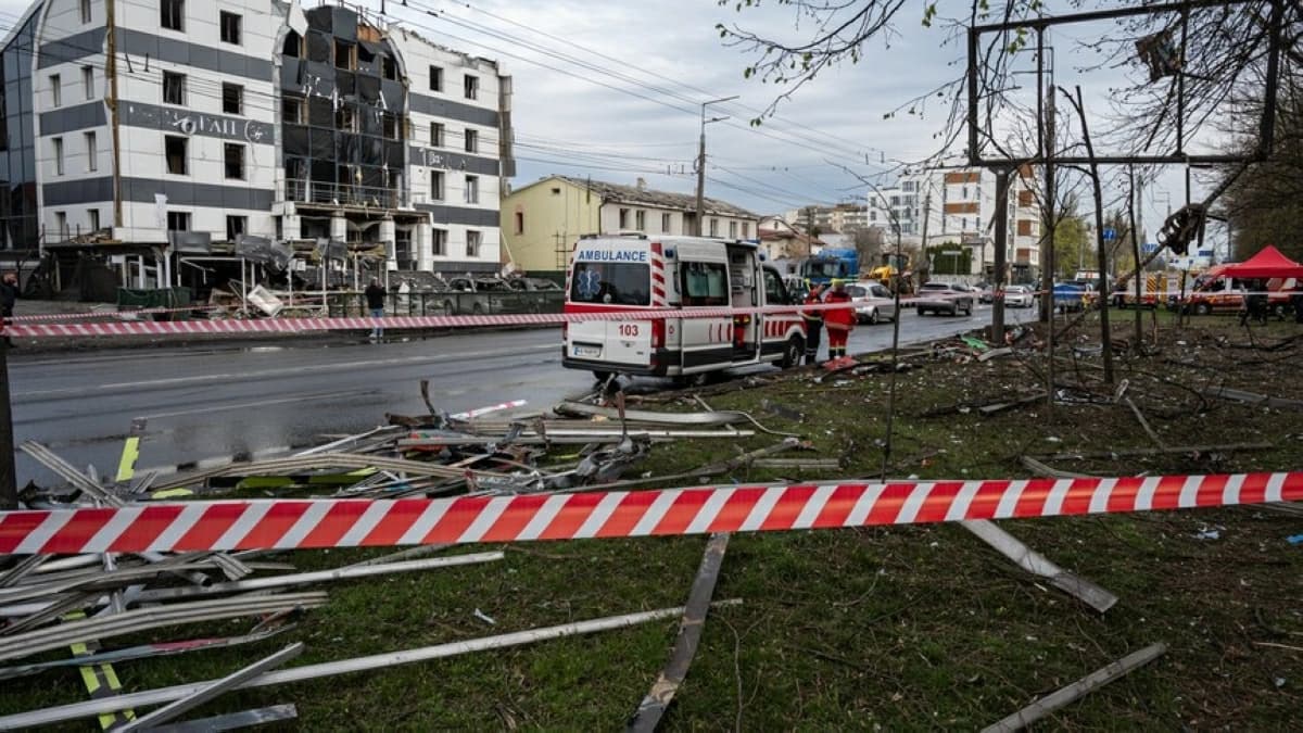 Russia conducts large-scale drone and missile attack on Ukraine causing casualties