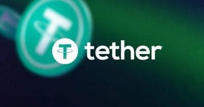 Infographic showing Tether's USDT growth compared to USDC, highlighting stablecoin adoption trends.