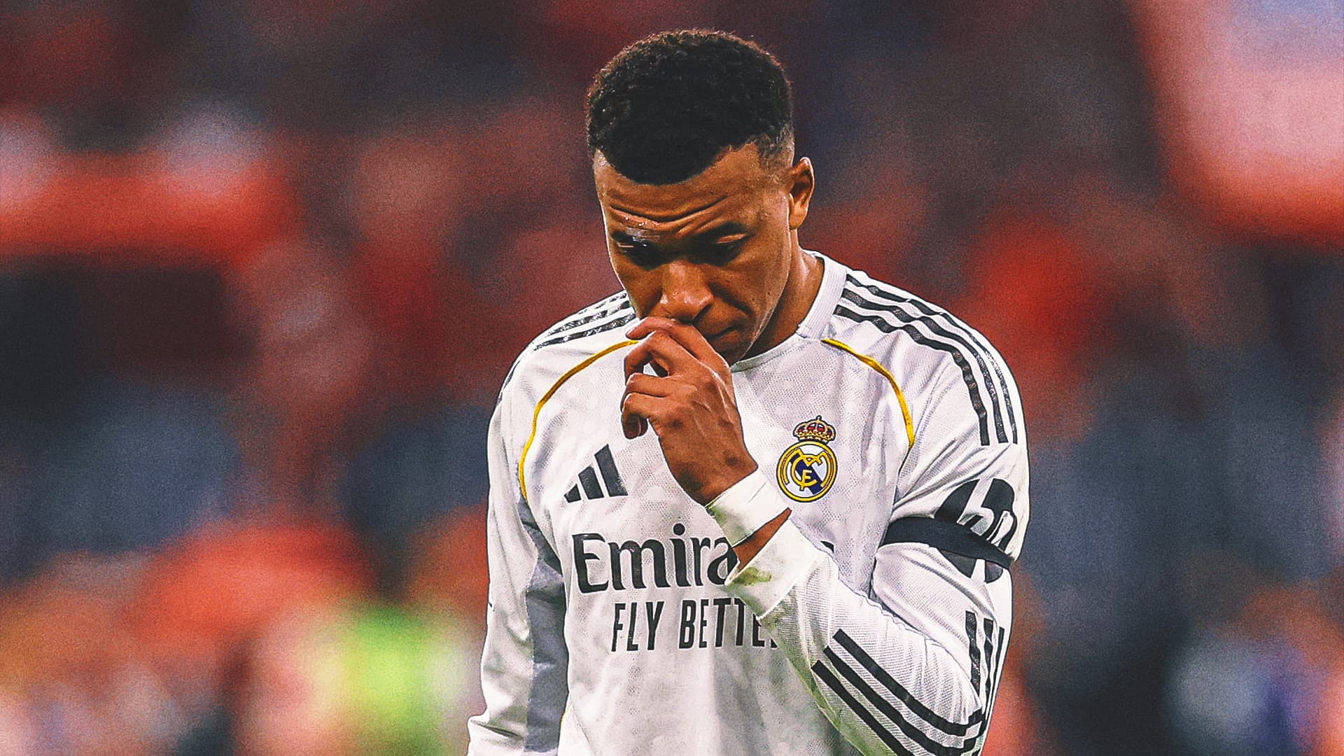 Kylian Mbappe under pressure from Real Madrid fans