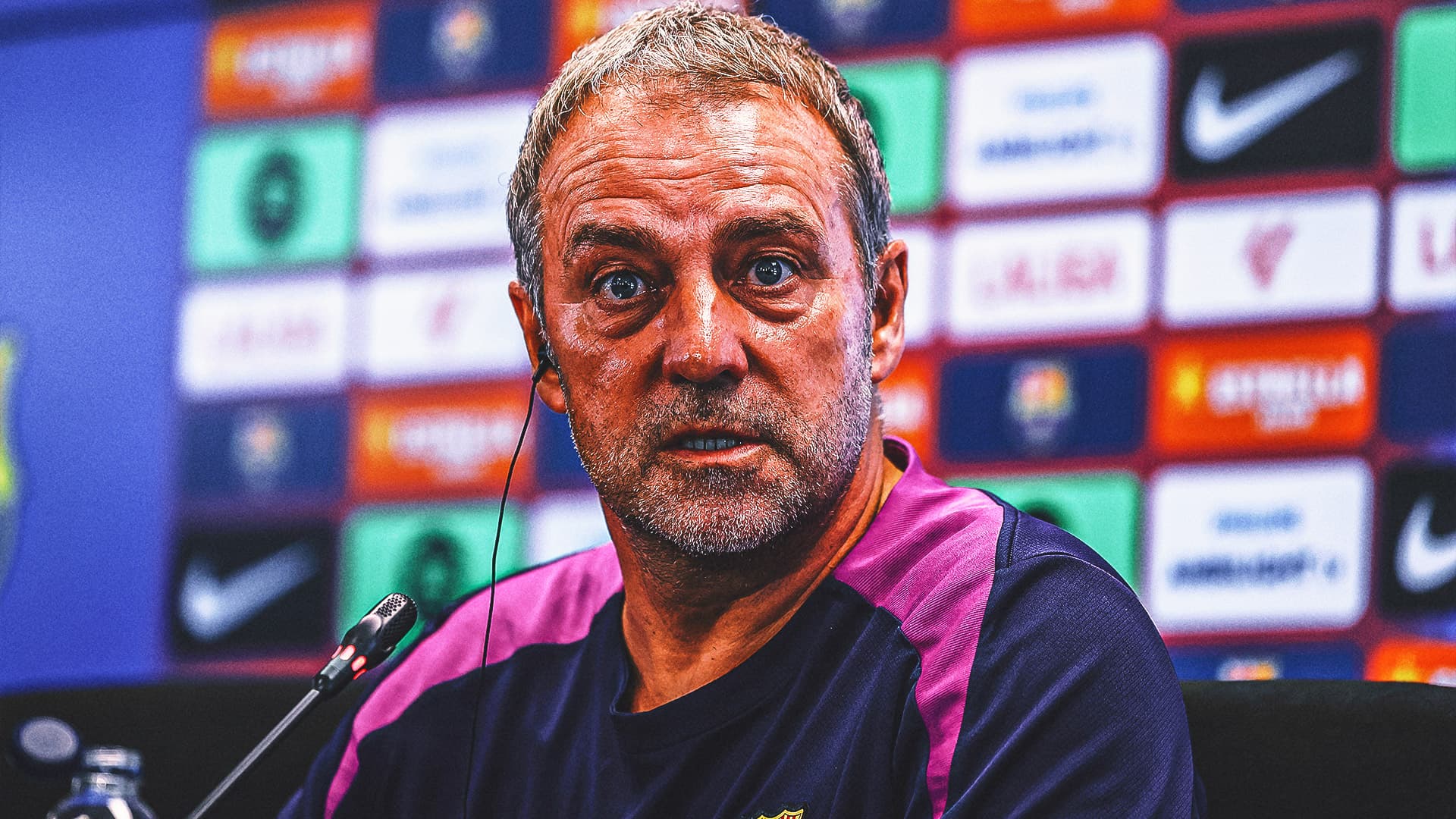 Hansi Flick addresses Barcelona's leadership and transfer strategy after Champions League exit