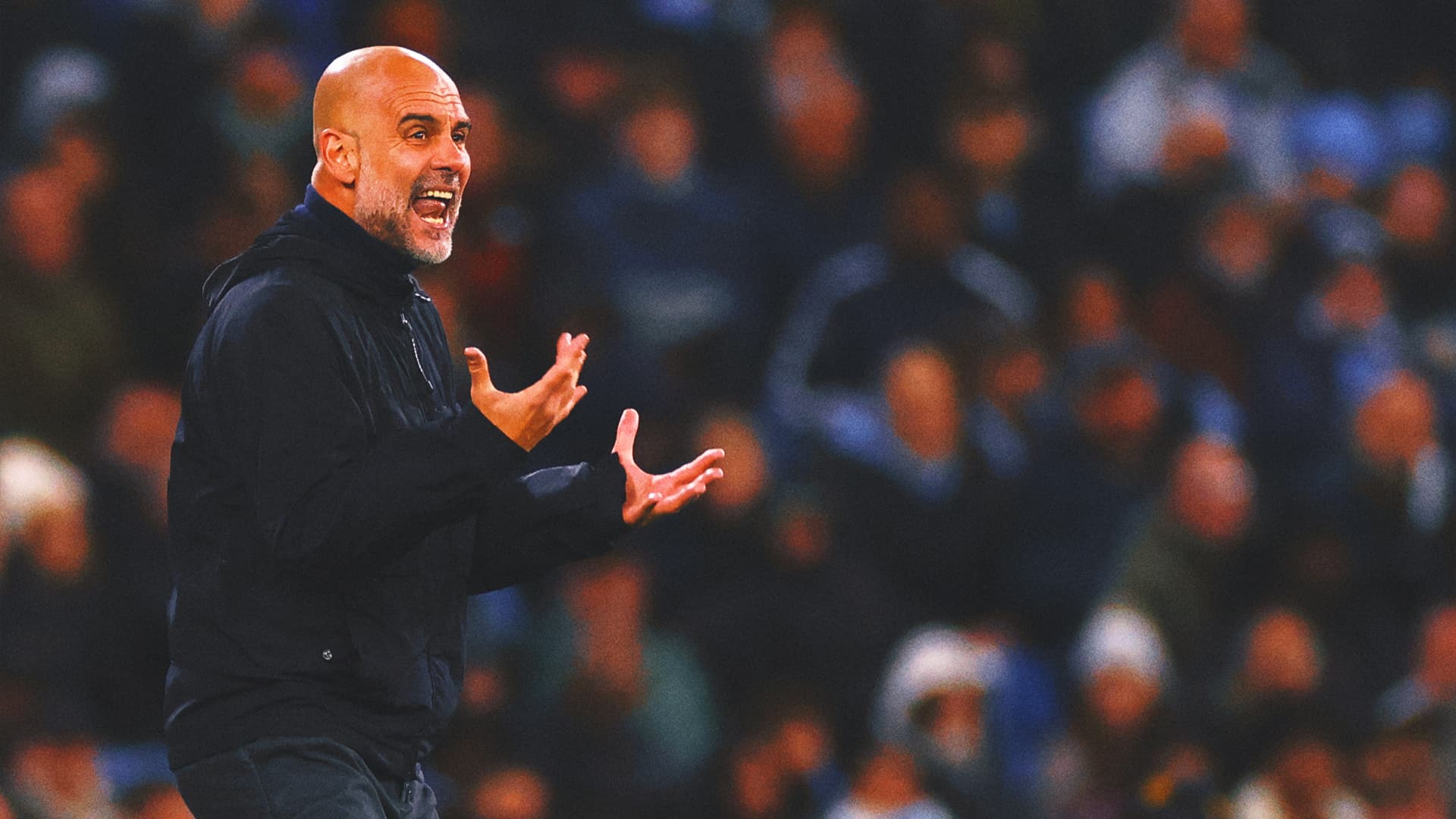 Pep Guardiola announcing his departure from Manchester City, highlighting his achievements and future role.