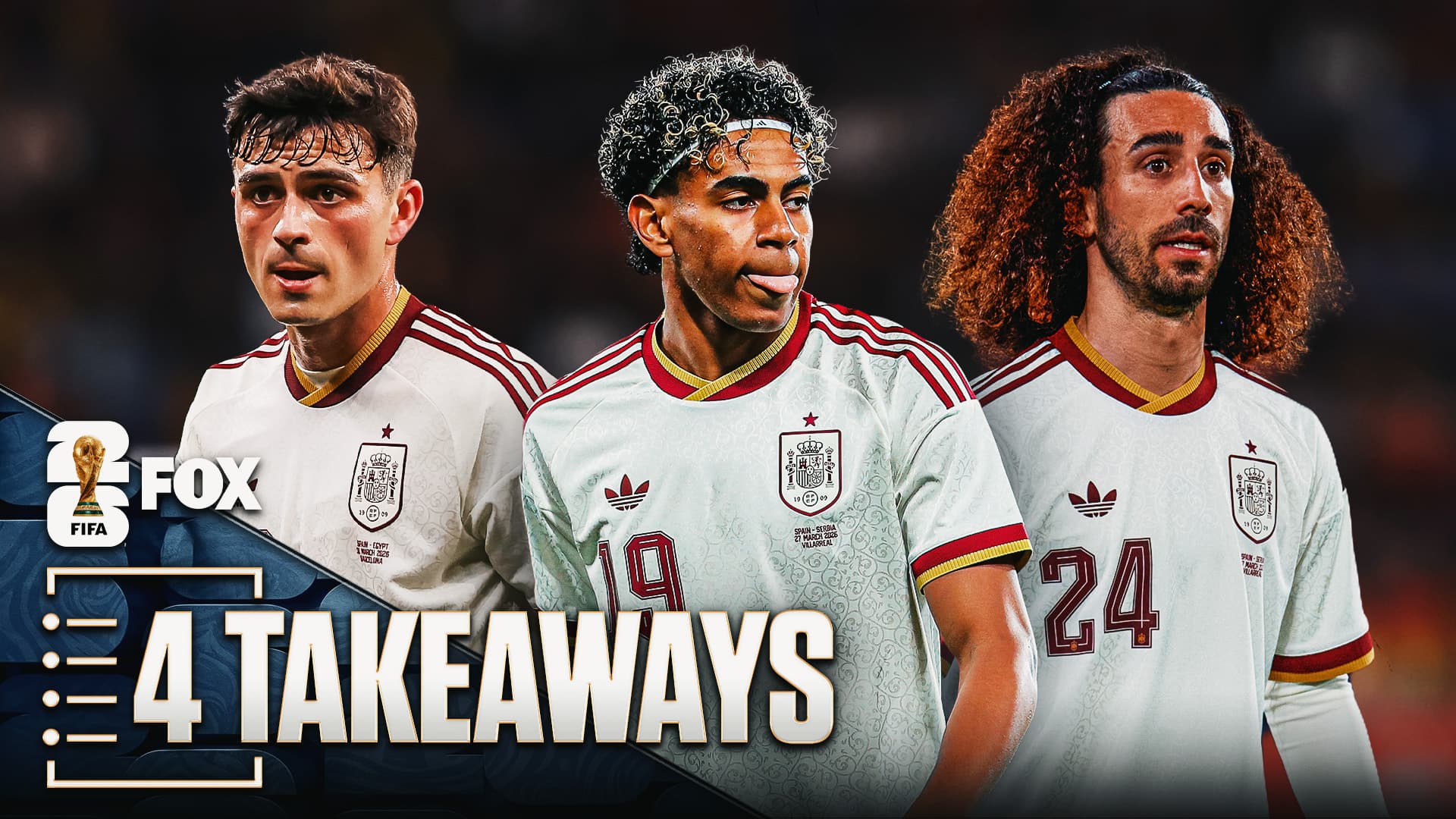 Spain's national football team squad announcement for the 2026 World Cup