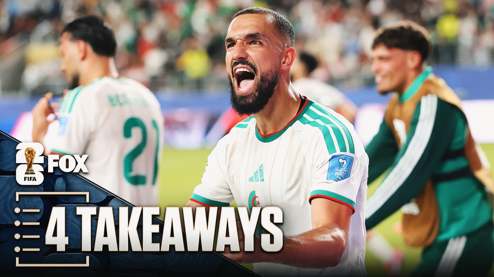 Algeria defeats Jordan 2-1 in World Cup group match