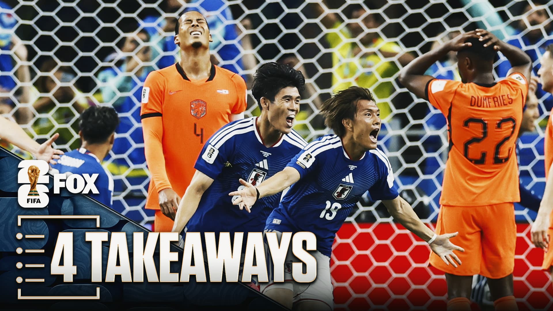 Japan and Netherlands End World Cup Opener in 2-2 Draw