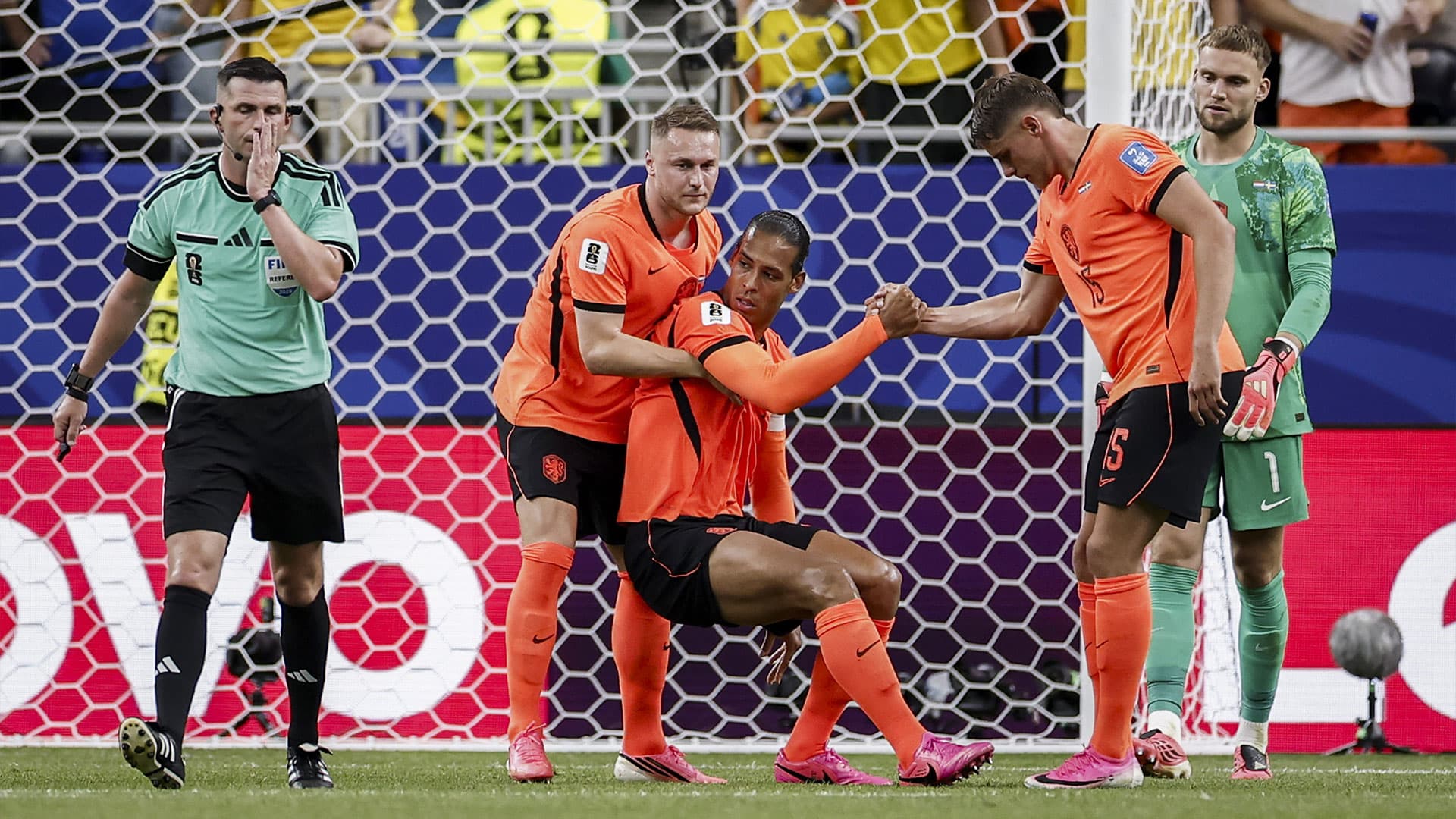 Netherlands secures 5-1 victory over Sweden in World Cup group stage