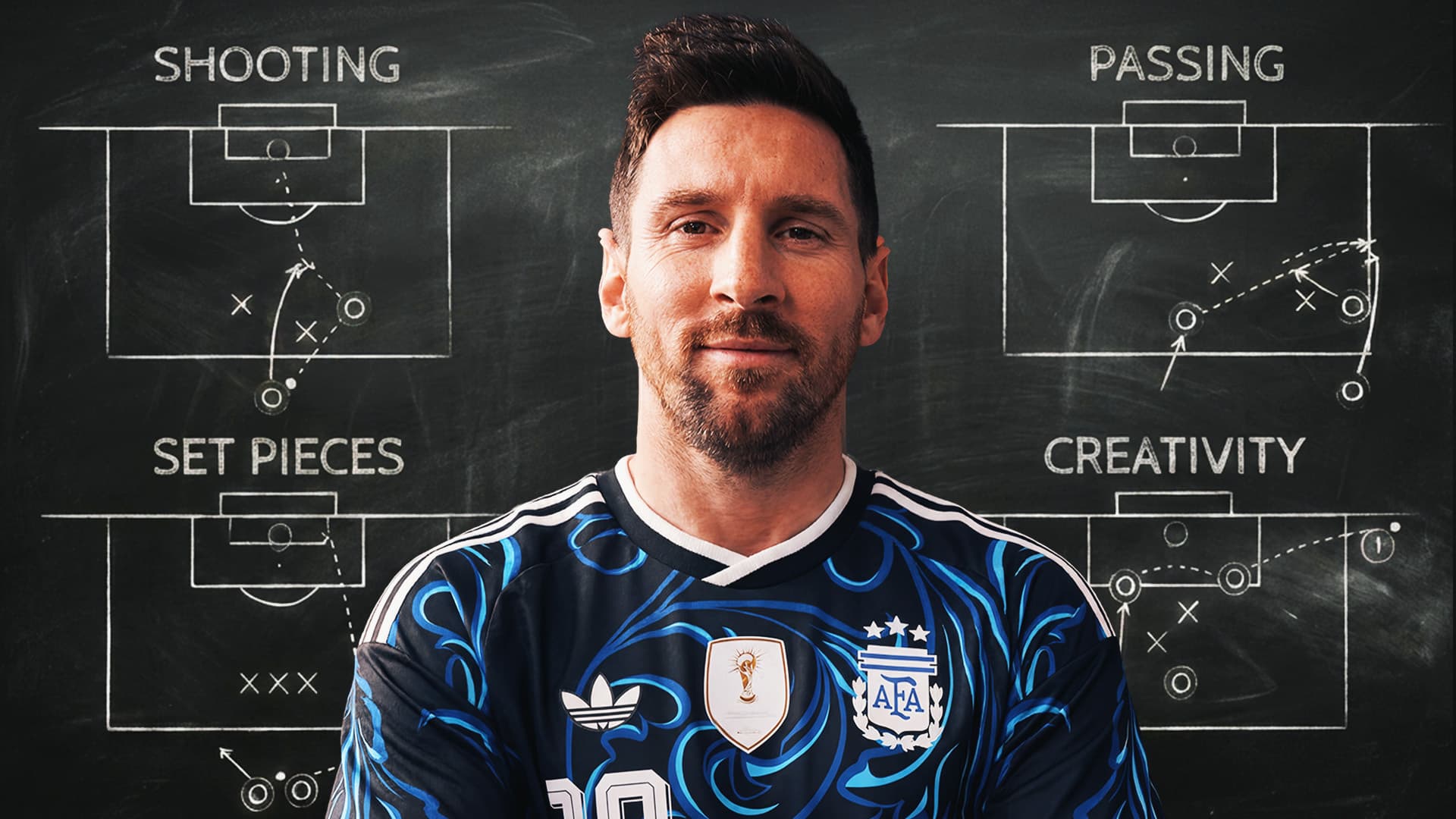 Lionel Messi celebrating during the 2026 FIFA World Cup