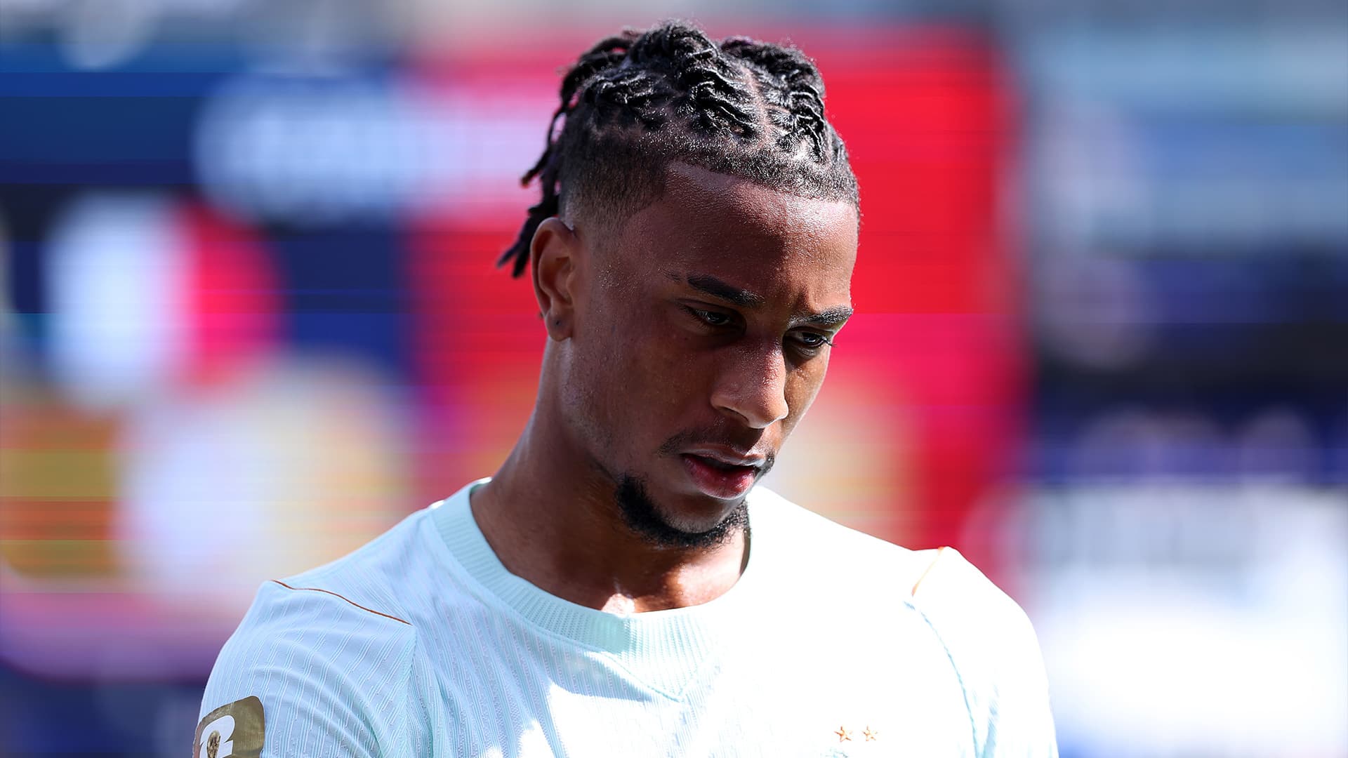 Michael Olise in action during the World Cup quarterfinal match