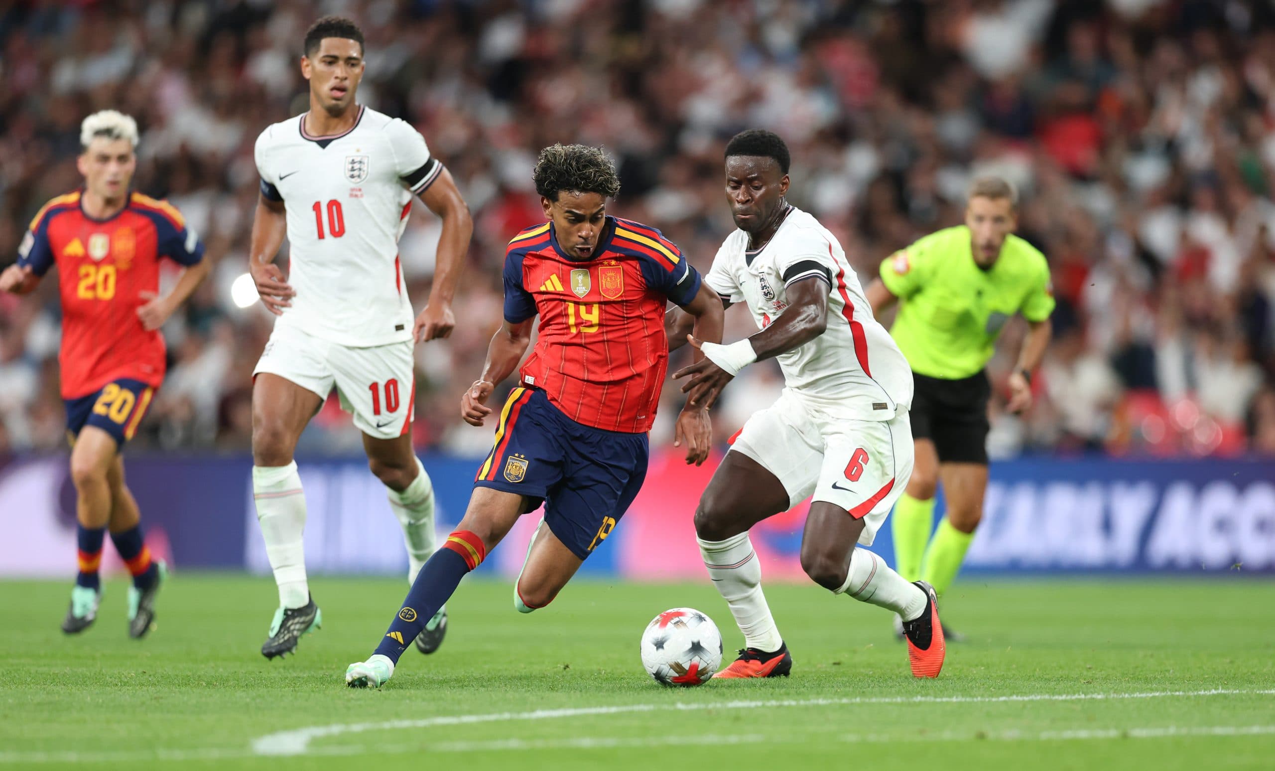 Spain defeats England 3-2 in UEFA Nations League opener at Wembley