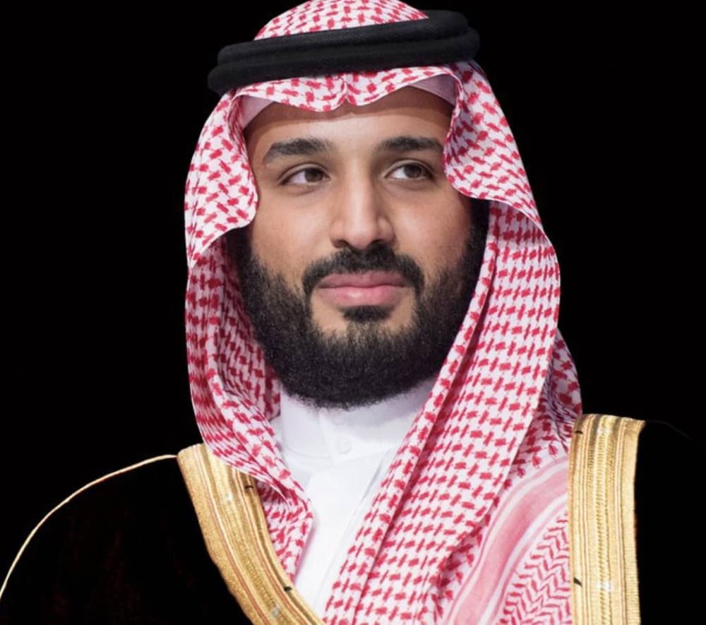 Saudi Crown Prince Mohammed bin Salman and US President Donald Trump during a phone call on peace efforts.