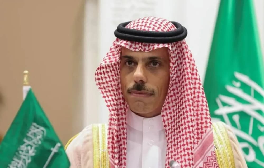 Flags of Saudi Arabia, Qatar, and Jordan with a map of the Middle East in the background.