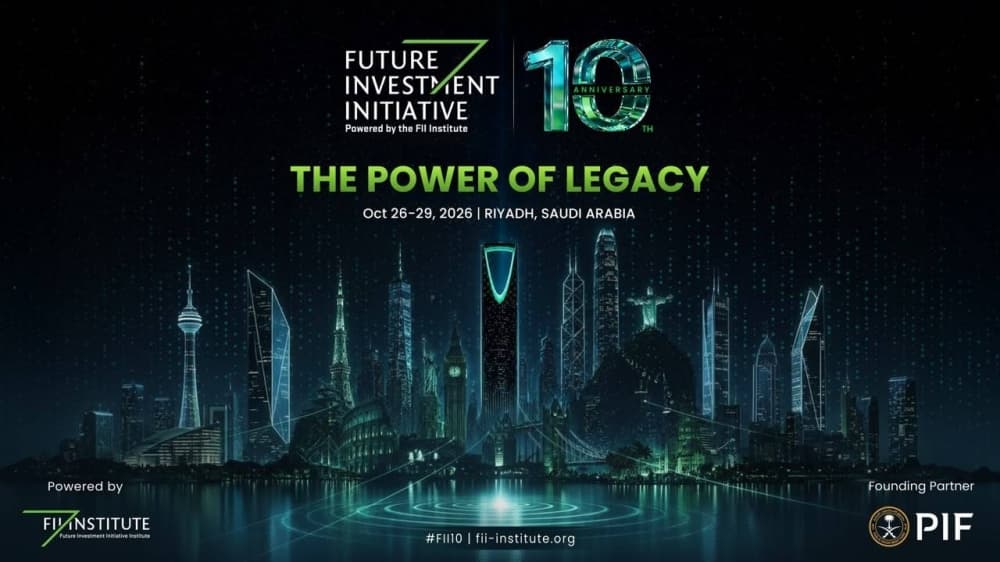 FII Institute announces FII10 summit in Riyadh to mark 10th anniversary