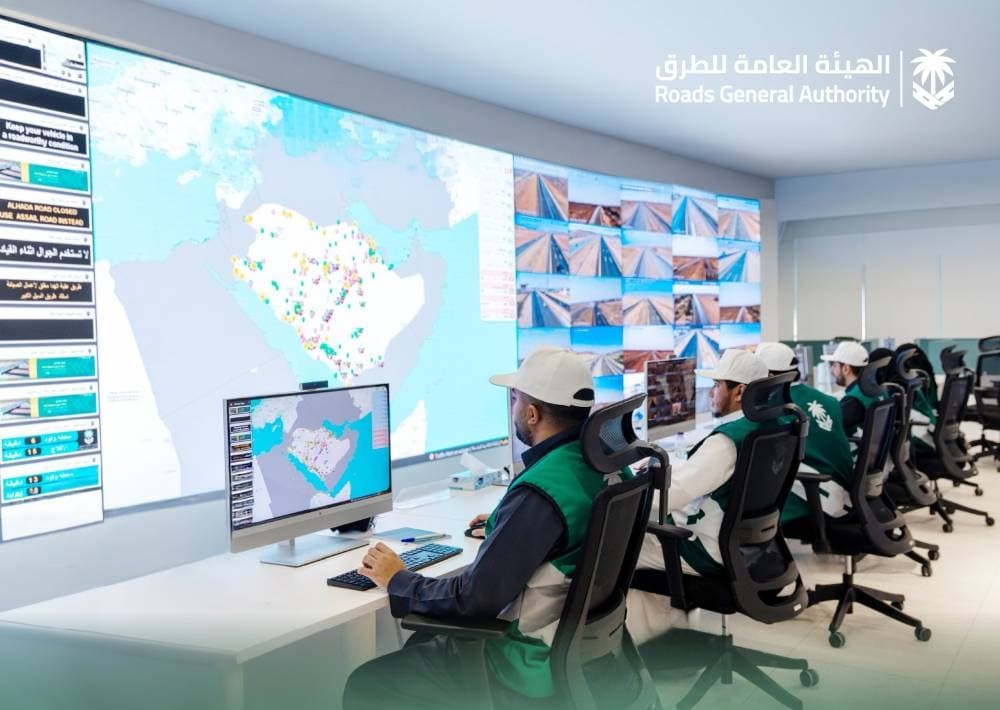 AI-powered smart control center for road monitoring in Saudi Arabia