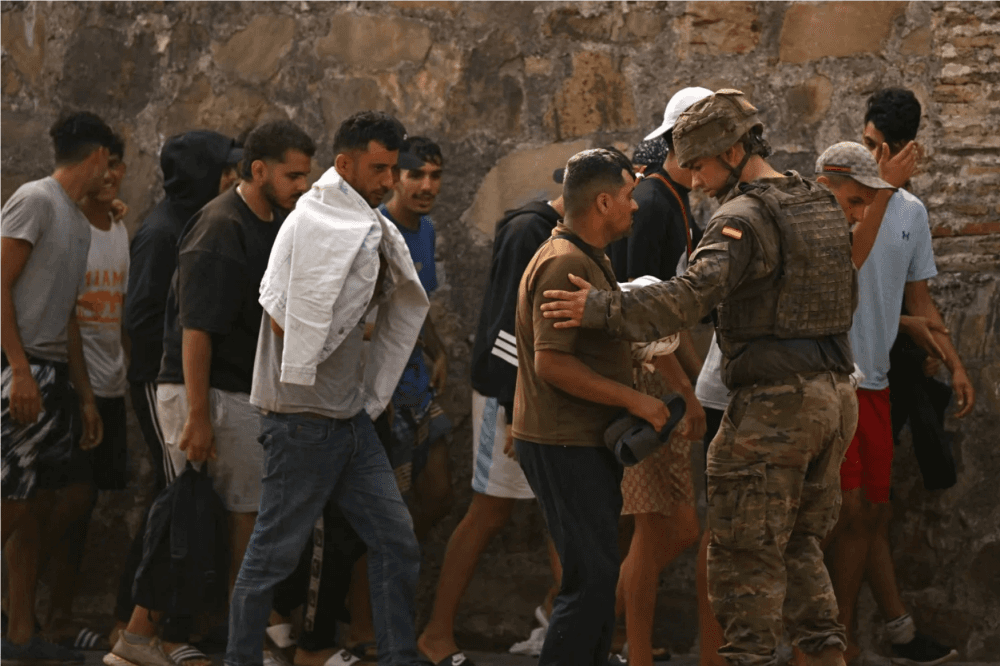 Migrant children in Ceuta facing humanitarian challenges