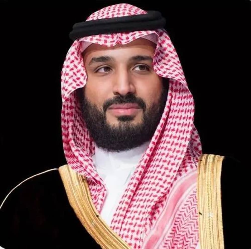 Saudi Crown Prince Mohammed bin Salman and Ukrainian President Volodymyr Zelensky during a phone call on regional security.