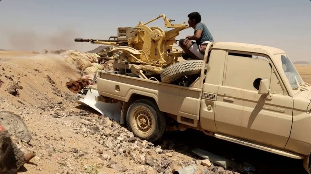 Yemeni military operations against Houthi forces in Yemen.