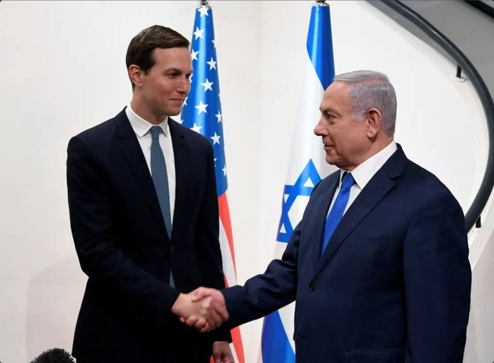 A visual representation of the Kushner-Netanyahu agreement on Gaza reconstruction and Hamas disarmament.