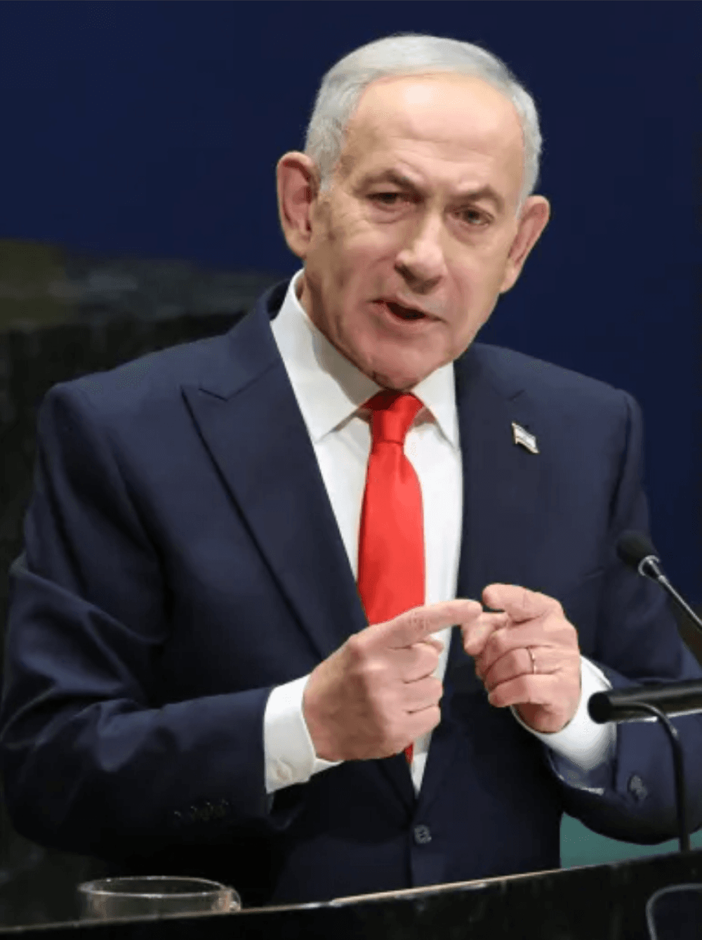 Netanyahu addressing the UN, criticizing NYC Mayor Mamdani amid rising tensions over Israel's actions in Gaza.