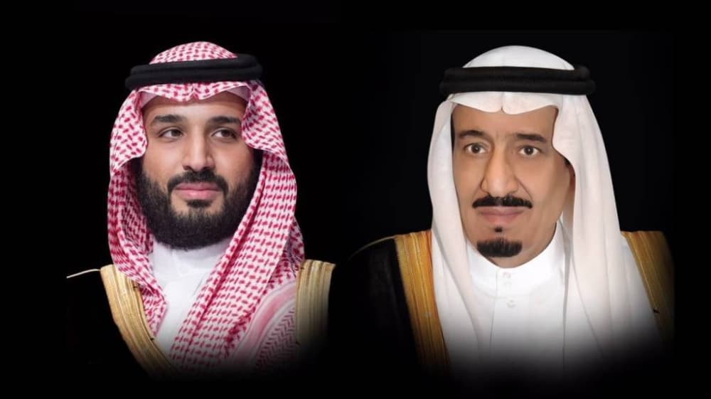Saudi and Yemeni flags with "64 Years of Revolution" text, highlighting Saudi Arabia's diplomatic support for Yemen.