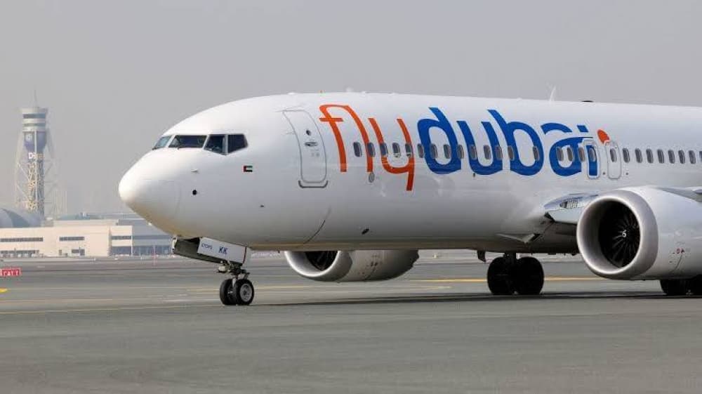 Infographic showing emergency landing protocols and international aviation laws during the Flydubai Tabuk incident.
