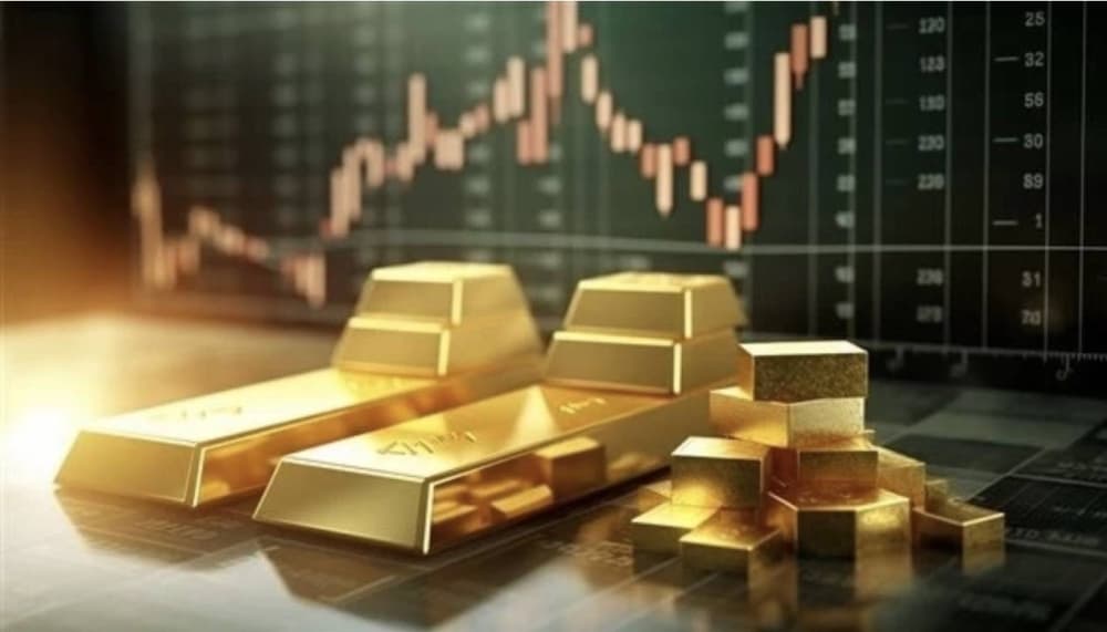 A chart showing the rise in gold prices alongside US inflation data trends.
