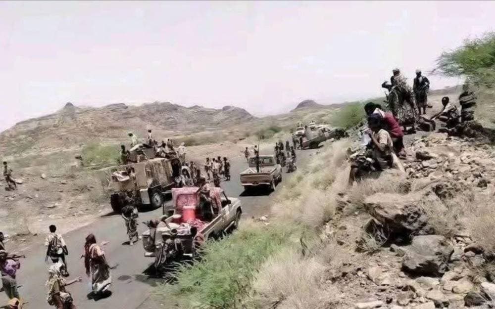 Map showing military operations in Yemen, highlighting Taiz and Sanaa during October 2026.