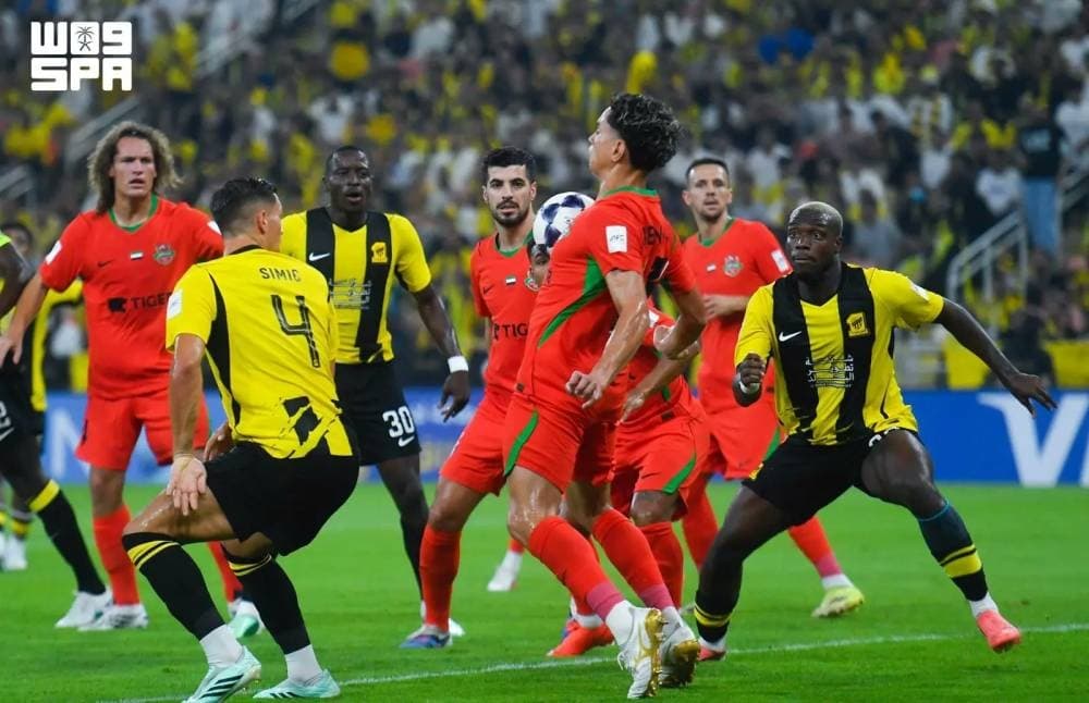Al-Ittihad Suffers Second Consecutive Loss in AFC Champions League Elite Phase