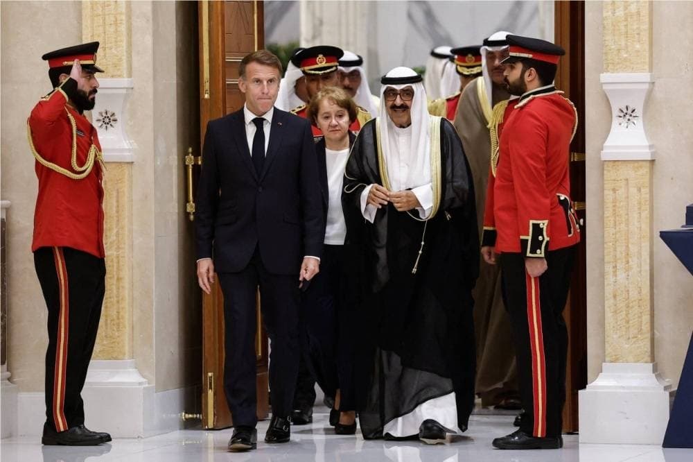 Macron Begins Gulf Tour Amid Domestic Unrest Over Energy Prices
