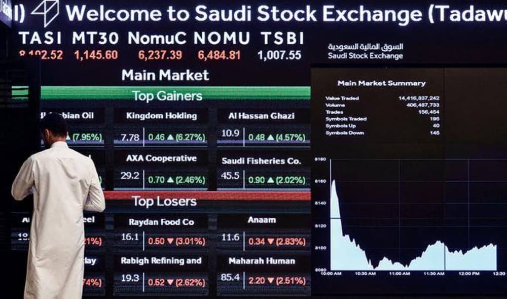 TASI Falls 2.65% to 9438.50 in Steepest One-Day Drop in 18 Months Amid Regional Tensions