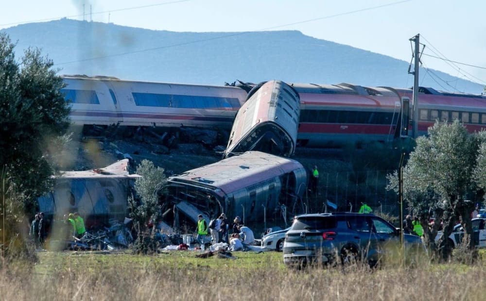 Two High-Speed Trains Collide Near Toledo Spain Killing 68 on Madrid-Seville Line
