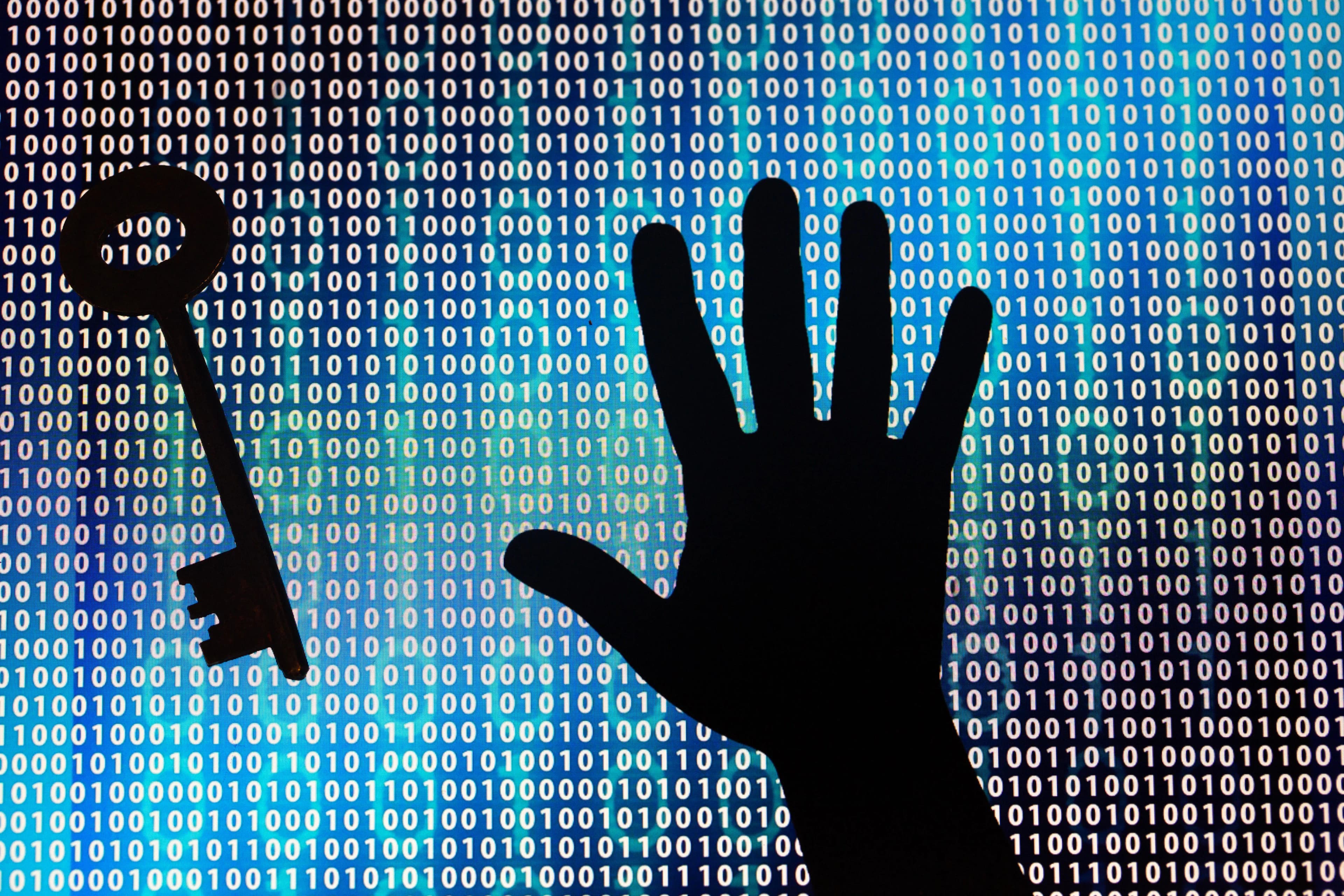 Infographic showing the rise of AI-enabled cyberattacks and the call for enhanced cybersecurity measures.