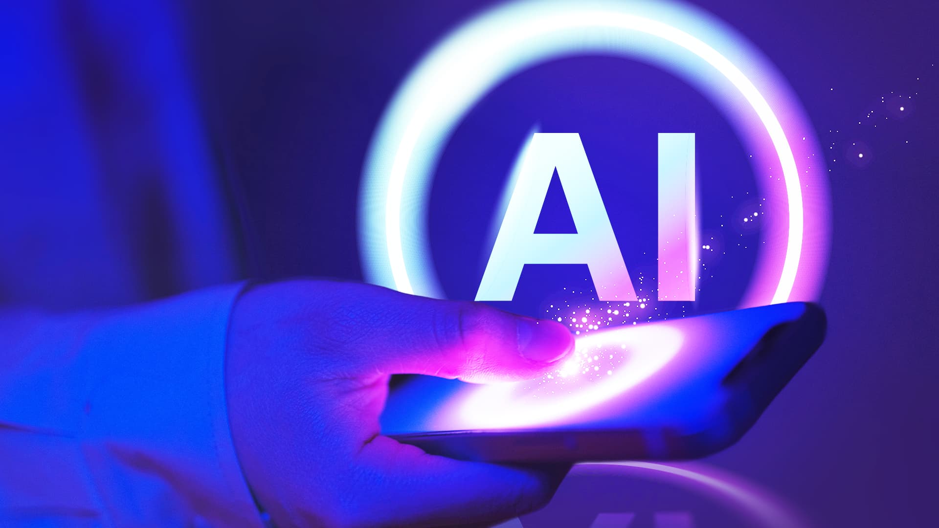 Infographic showing the impact of AI on journalism and copyright issues.