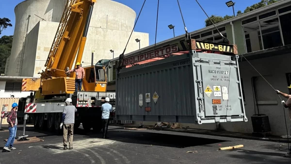 U.S. Removes 13.5 kg of Highly Enriched Uranium from Venezuela