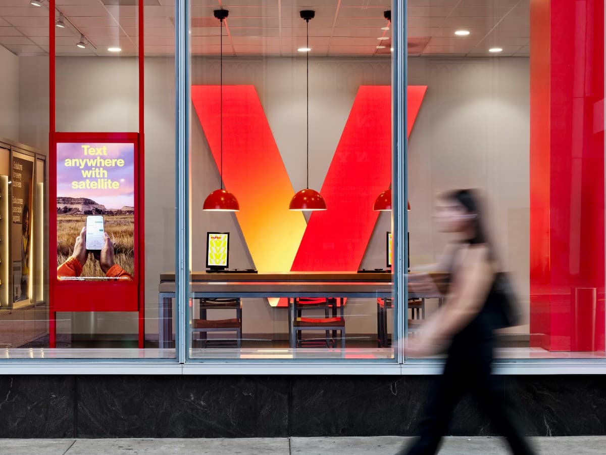 Verizon and BT Group logos representing their joint venture in telecommunications.