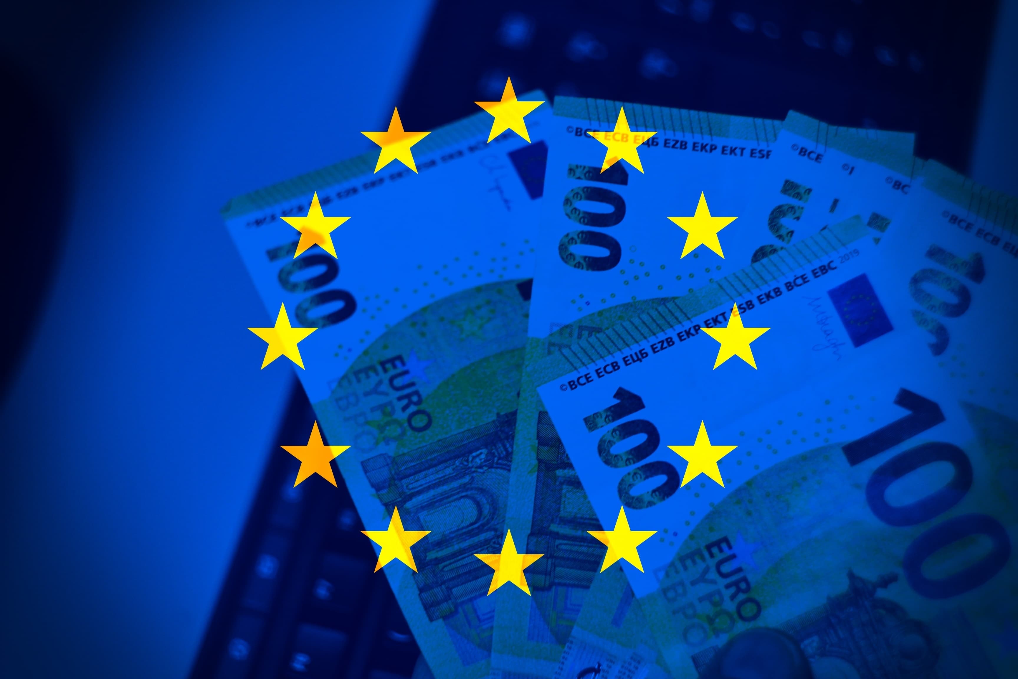 Graph showing funding growth for European startups in Q2 2026