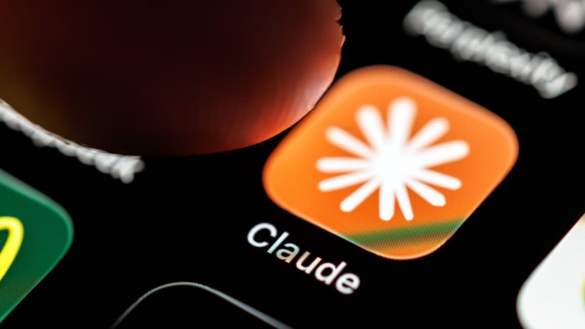 Anthropic Claude AI model with watermark feature illustration