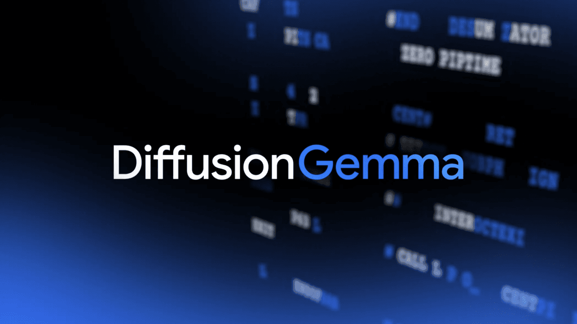 Google DiffusionGemma AI text generation model overview