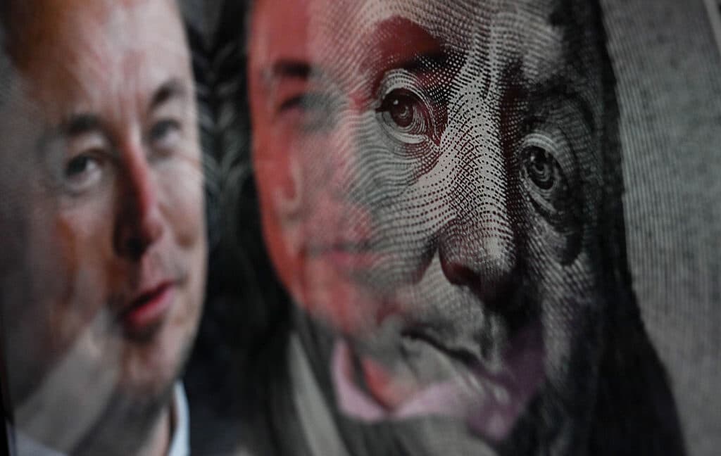 Elon Musk introducing the X Money financial service.