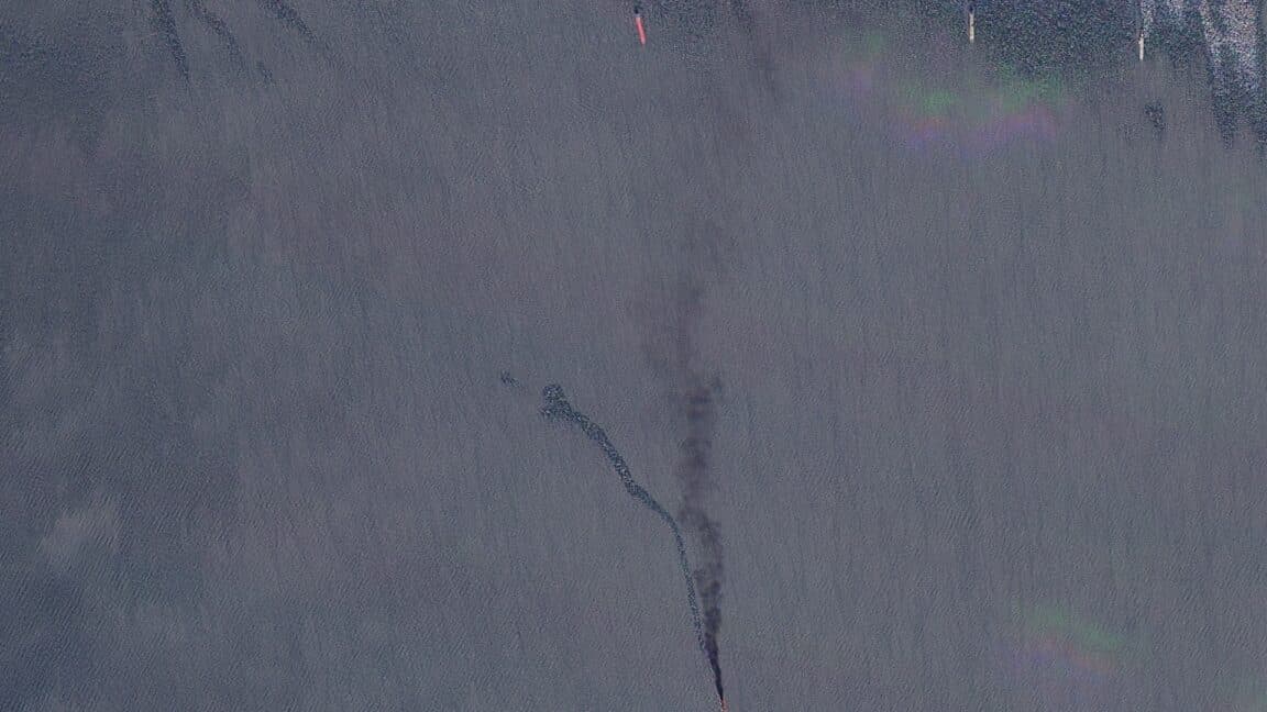 Ukrainian drone strikes affecting Russian shipping in the Sea of Azov
