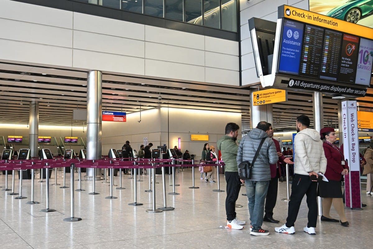 Heathrow Airport with a focus on passenger traffic trends