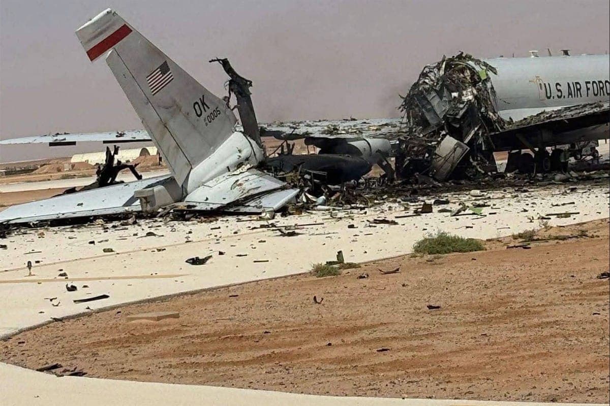 U.S. military aircraft involved in the Iran conflict