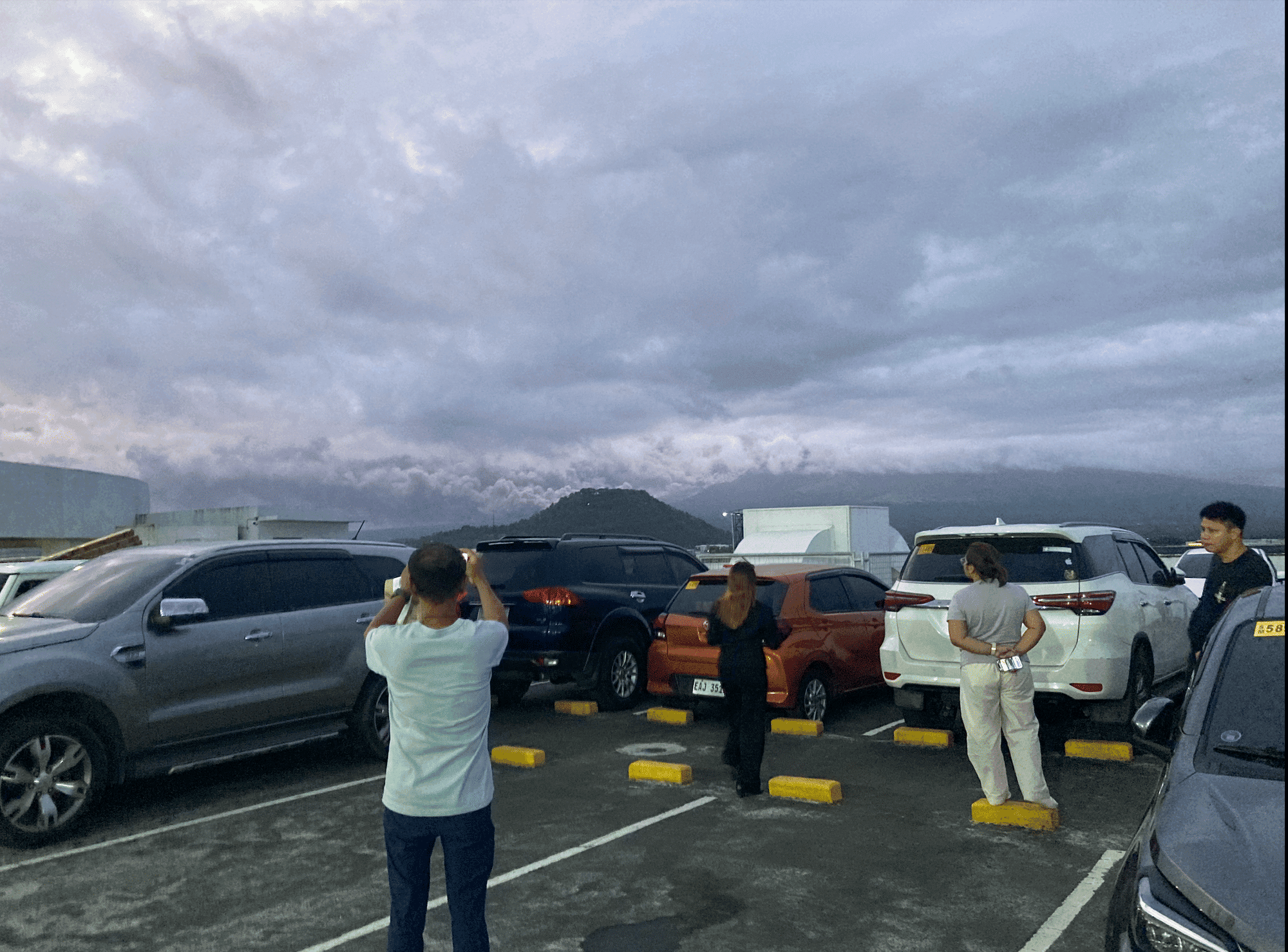 Evacuation efforts in response to Mayon Volcano's eruption