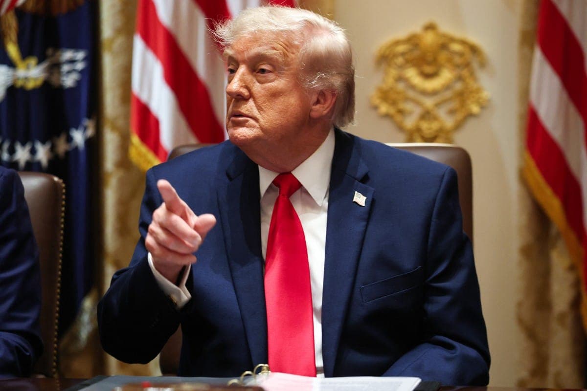 President Trump announces a diplomatic breakthrough in the Israel-Hezbollah conflict.