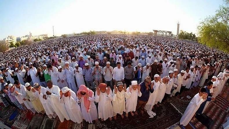 Celebratory image representing Eid Al-Adha festivities in Dubai.