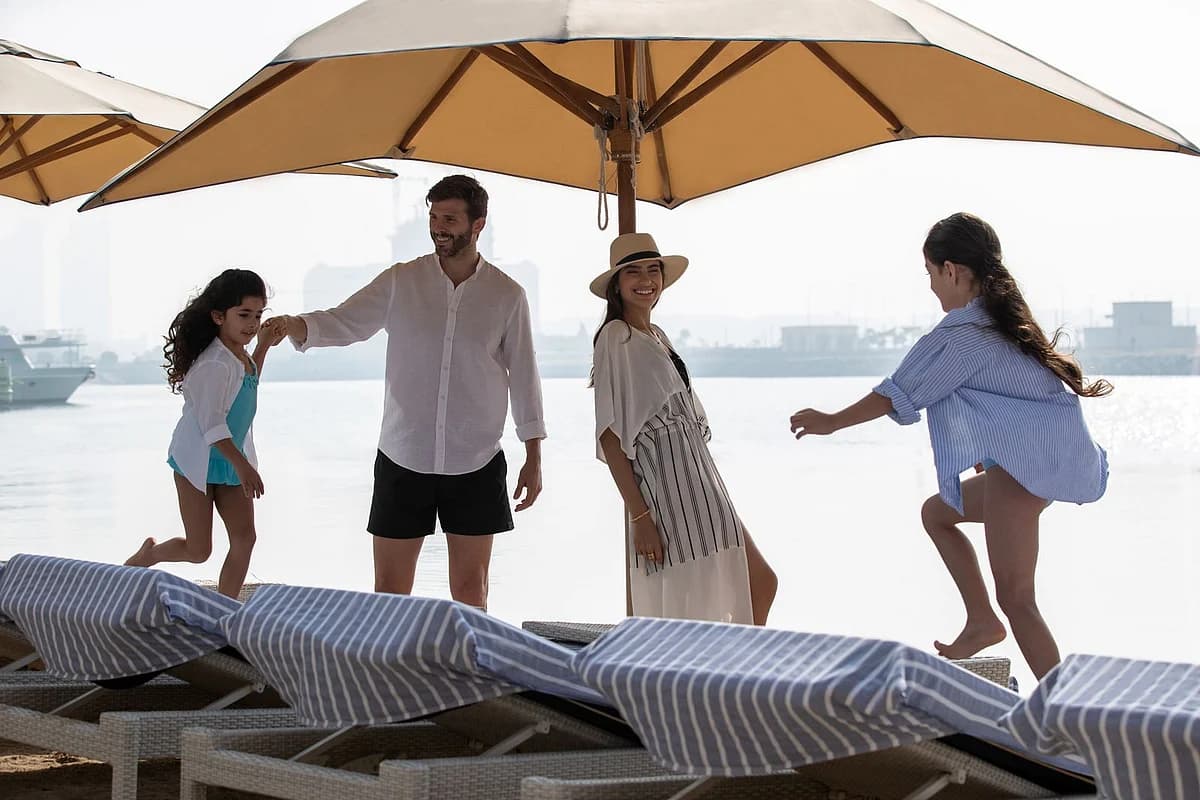 Families in the UAE enjoying local outings during the long weekend before school starts.