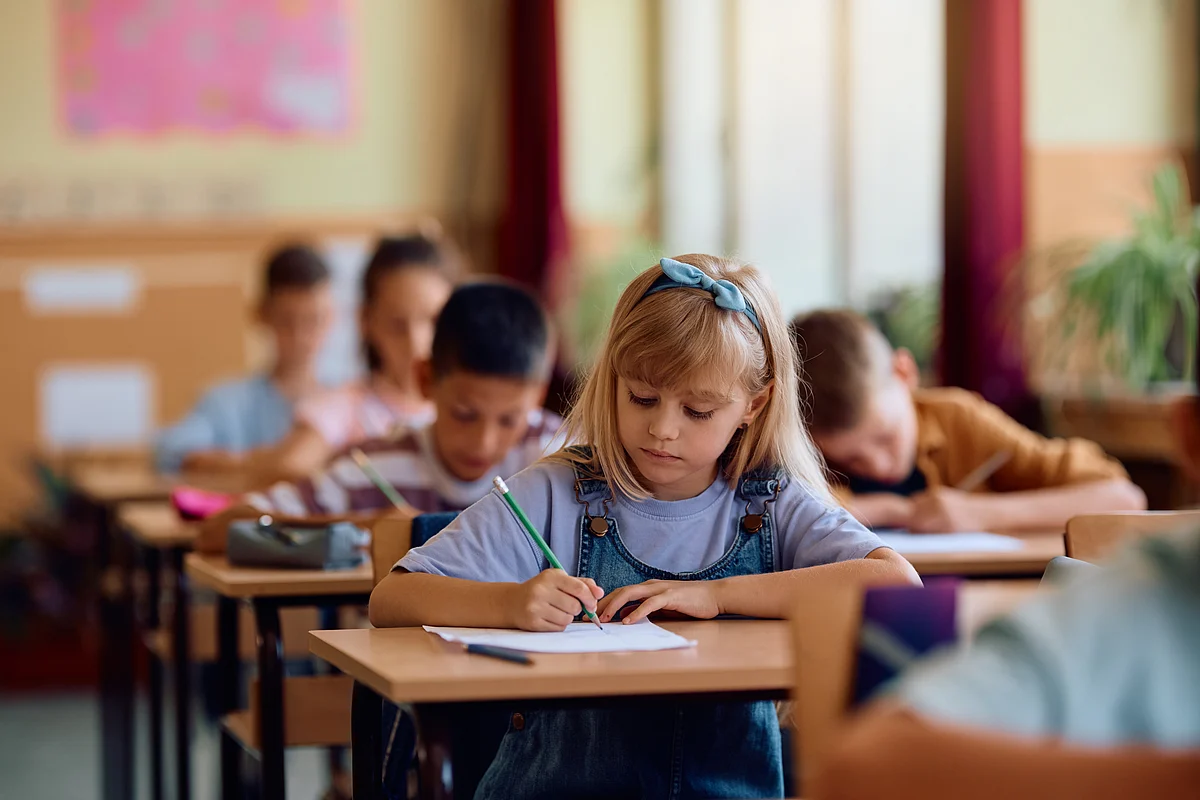 Infographic showing UAE's National Education Charter reforms and their impact on students and schools.