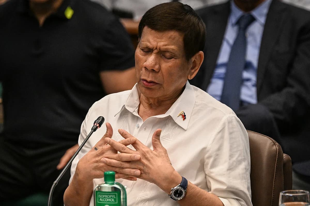 ICC Confirms Murder Charges Against Former Philippine President Rodrigo Duterte