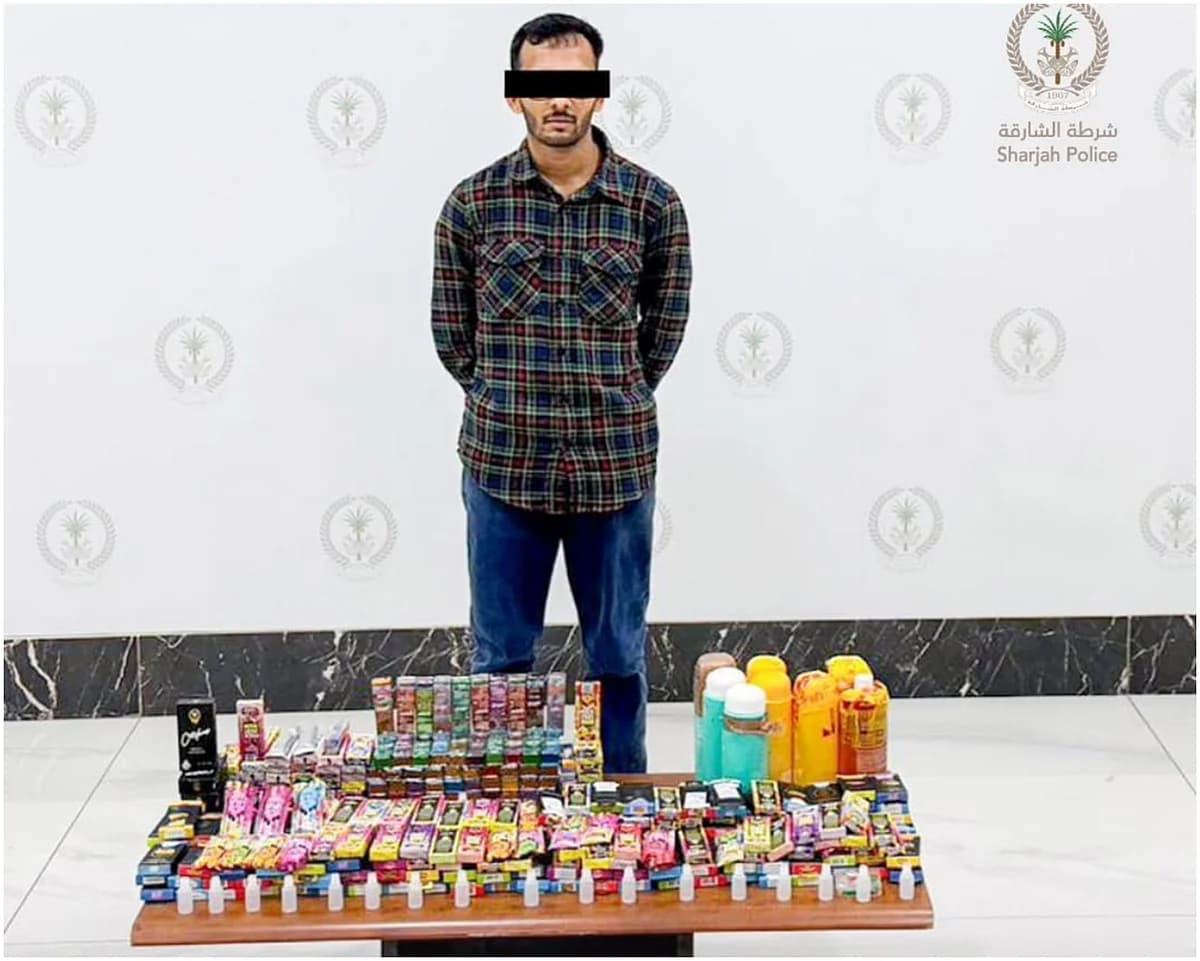 Sharjah Police Arrest Man Operating Drug Factory in E-Cigarettes